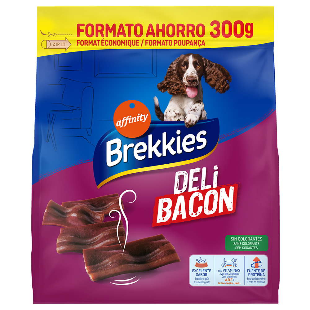 Brekkies Deli Bacon - Sparpaket: 3 x 300 g von Affinity Brekkies
