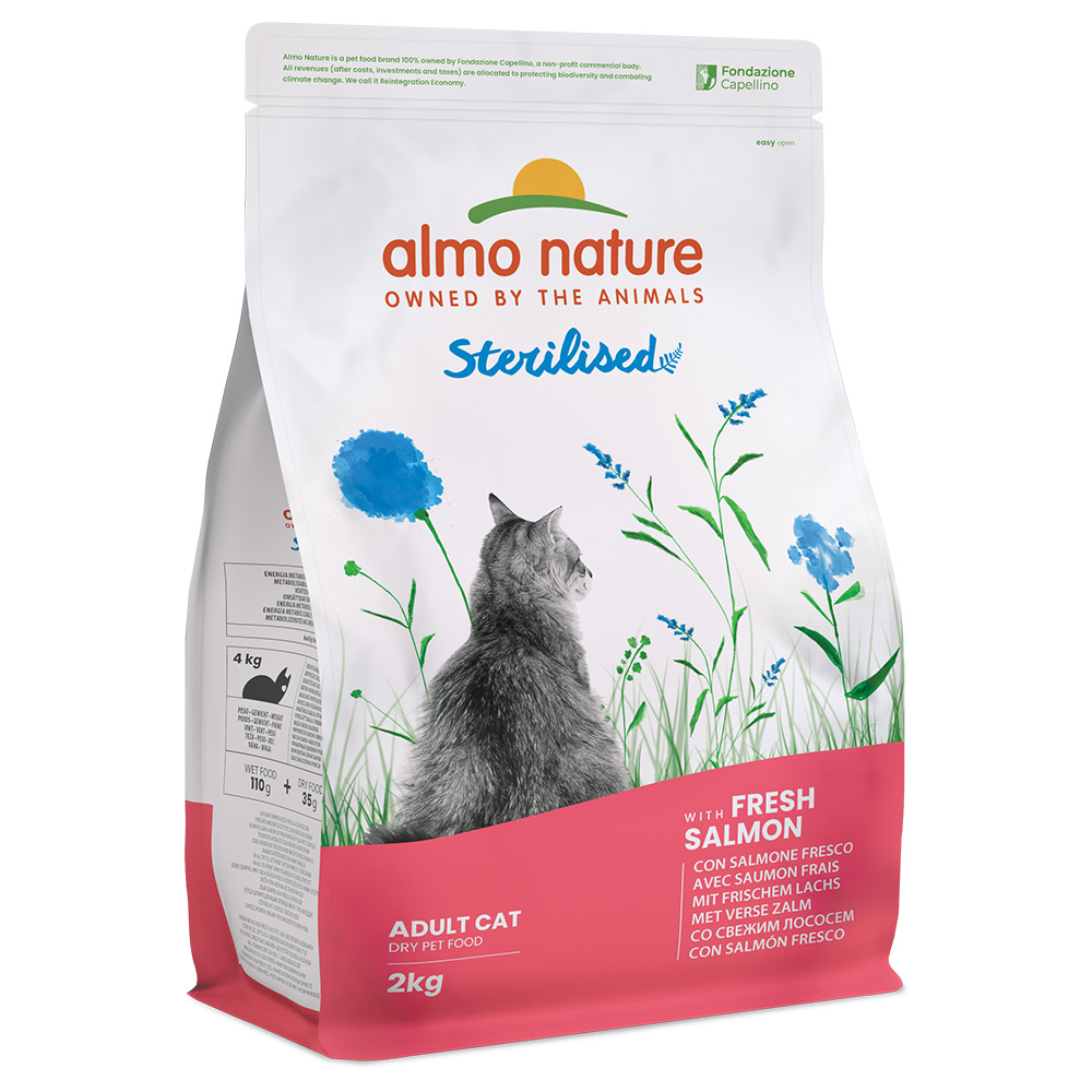 Almo Nature Holistic Sterilised Lachs & Reis - 2 kg von Almo Nature Holistic