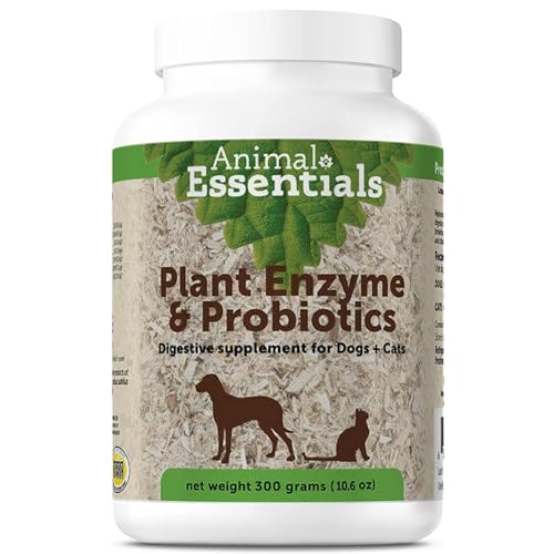 Animal Essentials Plant Enzymes and Probiotics 300 gram Supplement for Pets von Animal Essentials