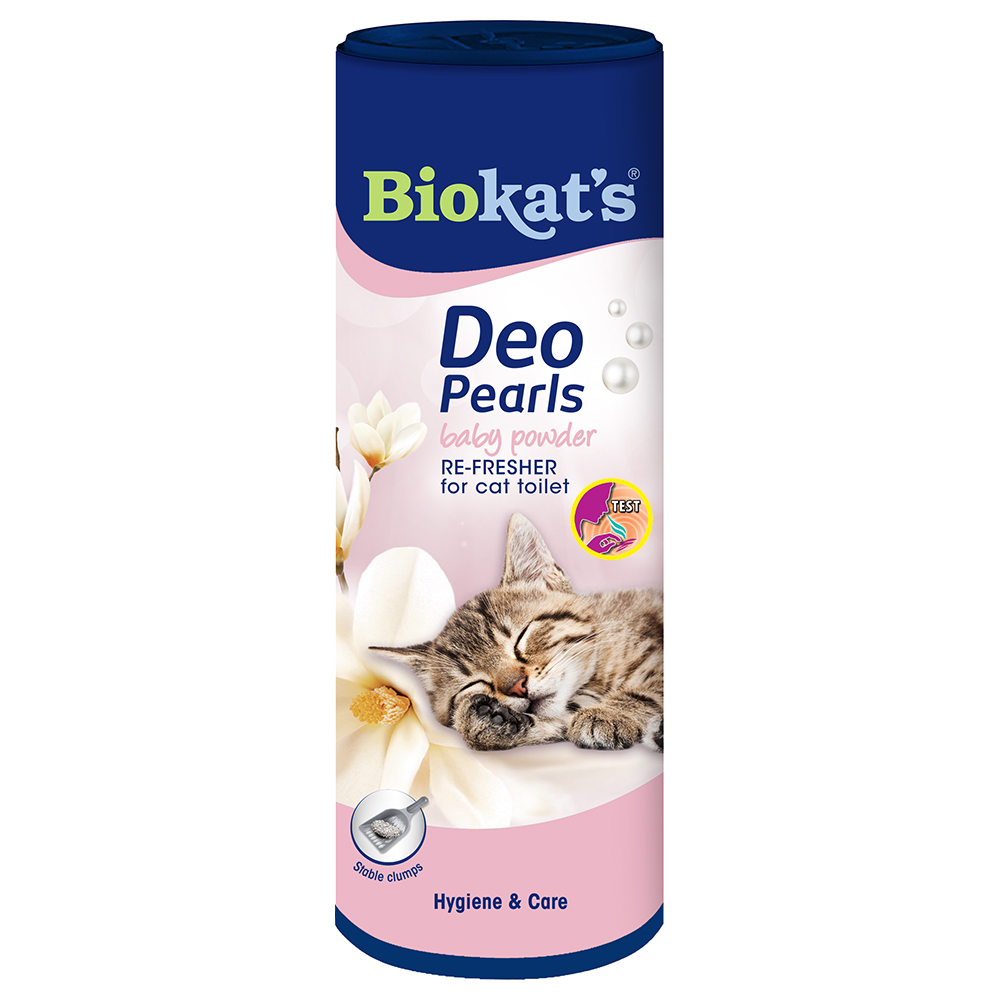 Biokat´s Deo Pearls Sparpaket: Baby Powder (2 x 700 g) von BioKat's