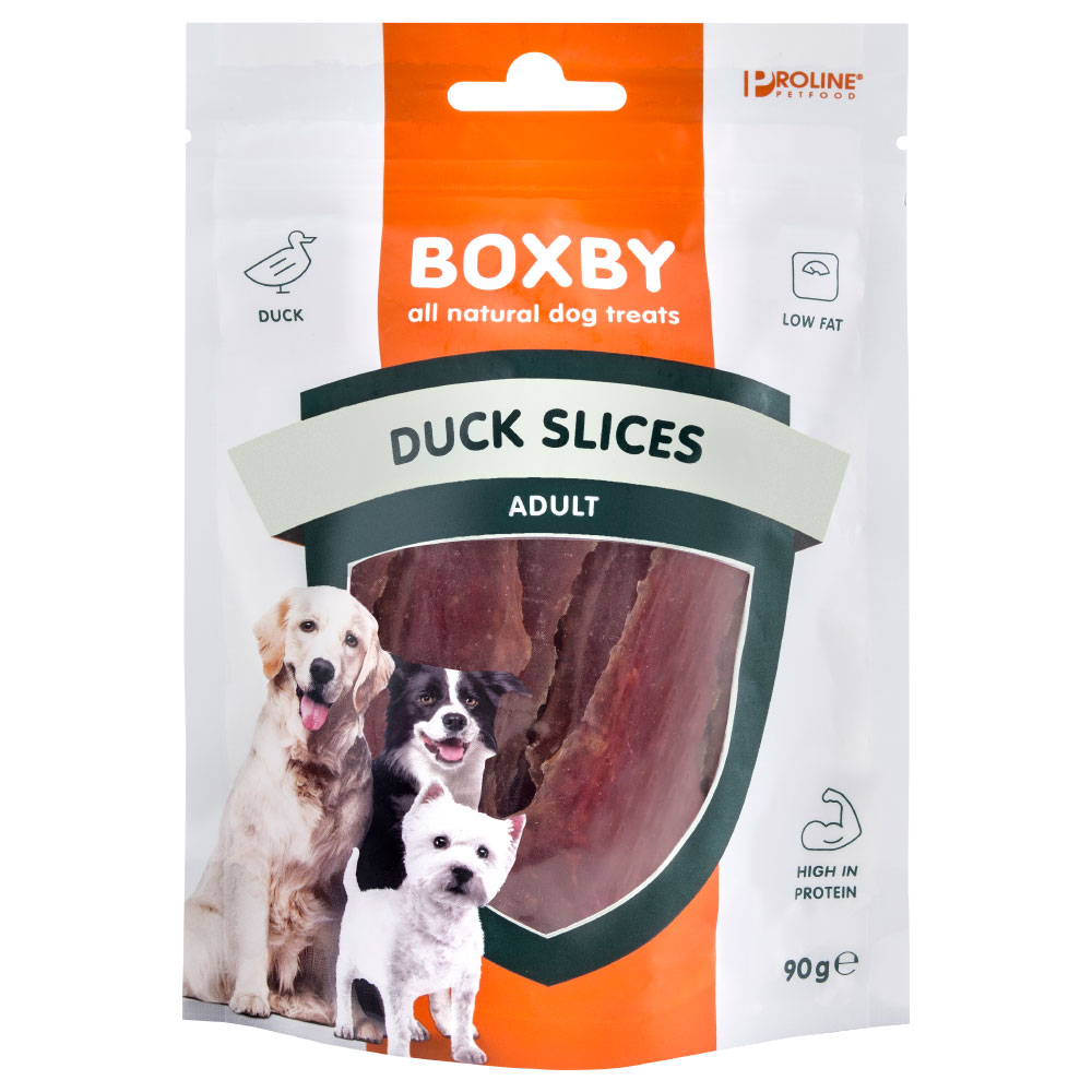 Boxby Duck Slices - Sparpaket: 3 x 90 g von Boxby