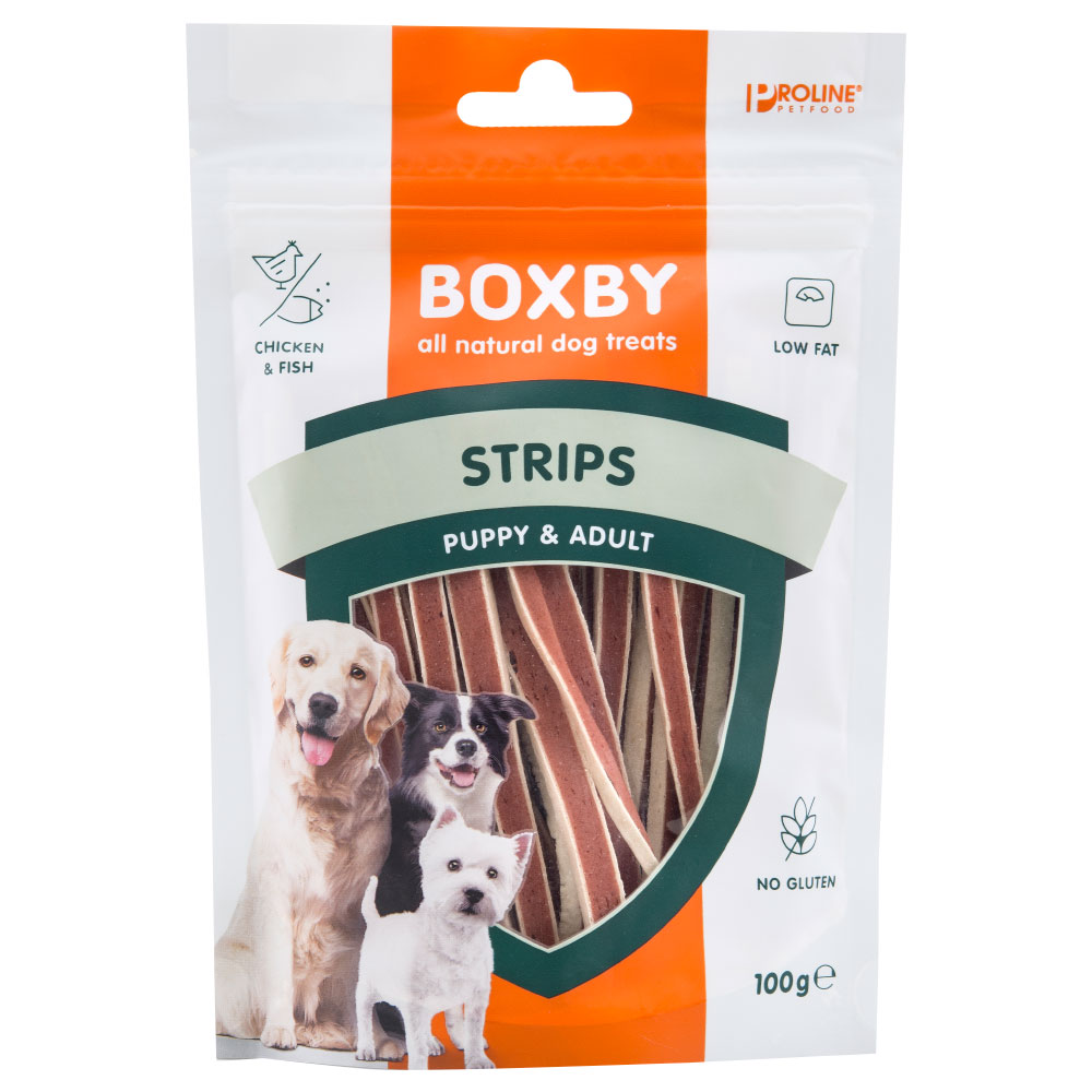 Boxby Strips - Sparpaket: 3 x 100 g von Boxby