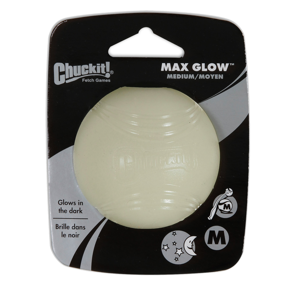 Chuckit! Ball Launcher Pro - Max Glow Ball Ø 6,5 cm von Chuckit!