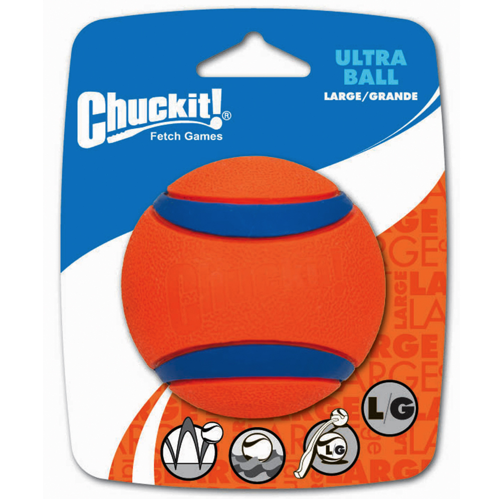 Chuckit! Ultra Ball - Größe L: 1 Stück, ca. Ø 7,6 cm von Chuckit!