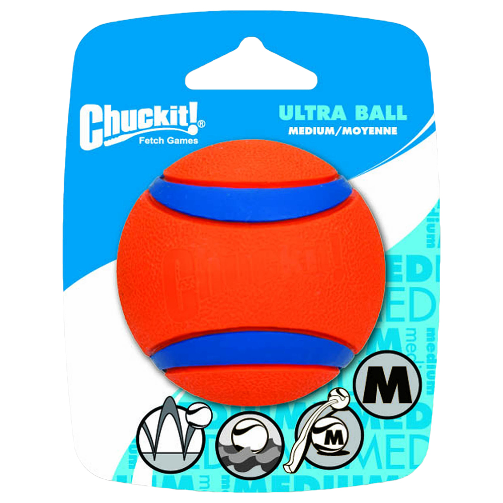Chuckit! Ultra Ball - Größe M: 1 Stück, ca. Ø 6,5 cm von Chuckit!