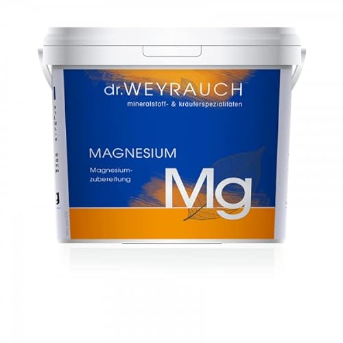 Dr. Weyrauch Mg Magnesium - Ergänzungsfutter für Pferde - 2,5 kg Eimer von Dr. Weyrauch