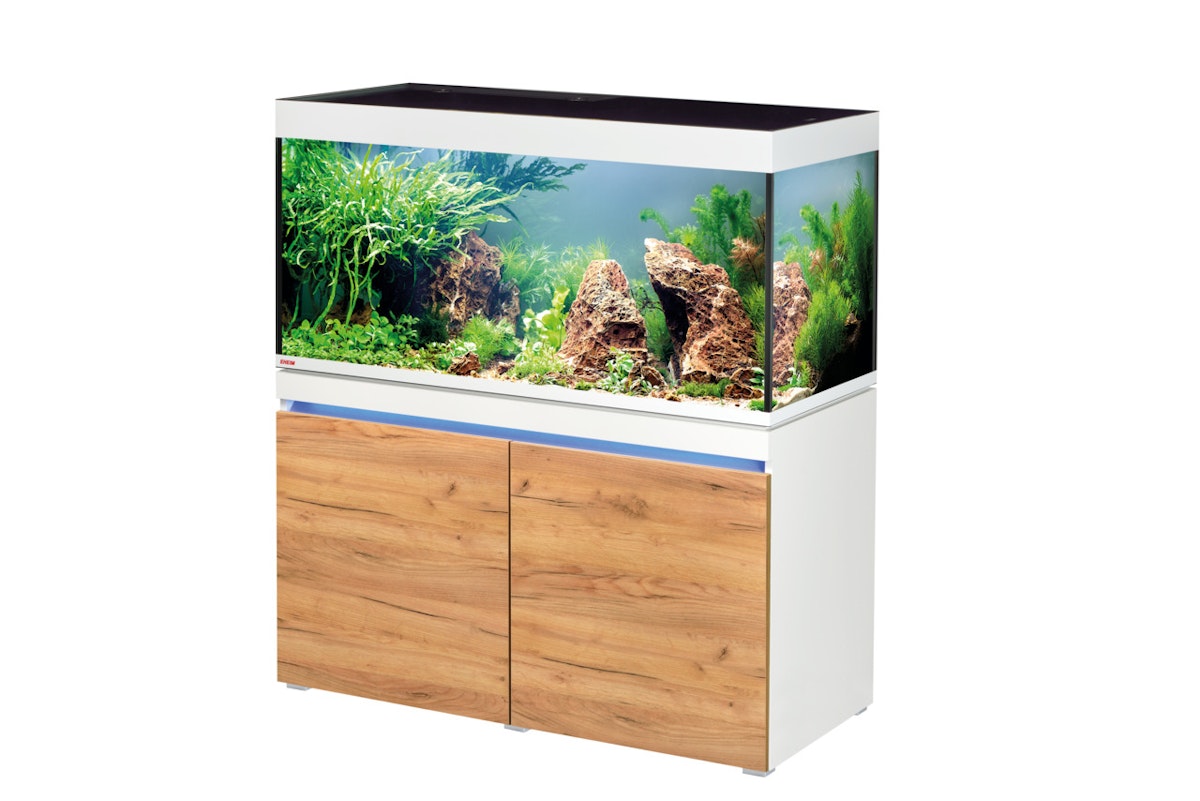 EHEIM incpiria 430 LED Aquarium mit Unterschrank graphit