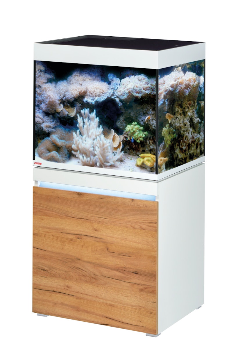 EHEIM incpiria marine 230 LED Meerwasser-Aquarium mit Unterschrank alpin