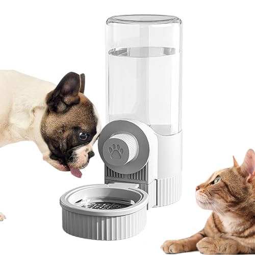 EUBEISAQI Futterautomaten, Futterautomat für Katzen,Automatischer Haustier-Futterspender, Wasserspender, Hunde-Futterspender-Aufhänger - Automatischer Futterspender für Haustiere, Abnehmbarer von EUBEISAQI