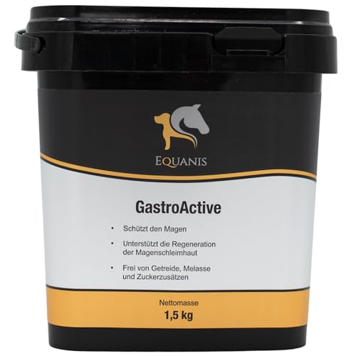 GastroActive - Unterstützt bei Magengeschwüren und magenempfindlichen Pferden. 1,5 kg Pellets von Equanis