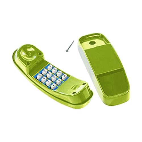 Fenteer Kinderspielhaus Spielzeugtelefon Outdoor-Ausrüstung Rollenspiel Zifferntastentelefon für interaktives Lernen von Fenteer