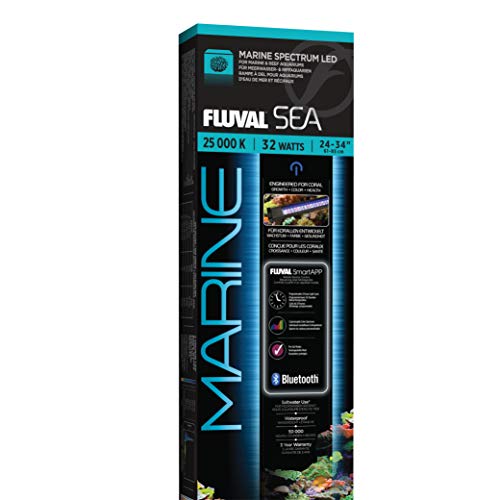Fluval Sea Marine 3.0, LED Beleuchtung für Meerwasseraquarien, 61 - 85cm, 32W von Fluval