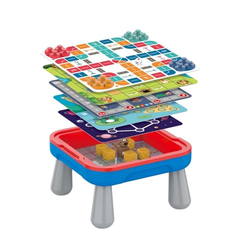 Folpus Kognitive Bildung, Entwicklungsspielzeug, Multiplayer-Spielzeug für frühes Lernen, 2-in-1-Brettspiele und Puzzles für Geburtstagsfeiertage, Stil c von Folpus
