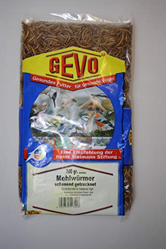 GEVO Mehlwürmer getrocknet 300 g von Gevo