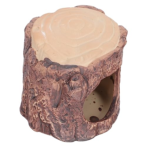 HAPINARY Hamsternest aus Keramik Heimtierbedarf ausruhen Kerzenhalter aus Keramik Spielzeug Haustier Hamsterbett Chinchilla- Mini schmücken Sofa Eichhörnchen Meerschweinchen von HAPINARY