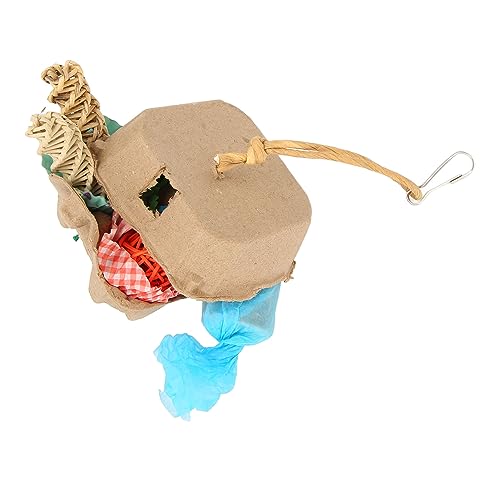 Vogel-Puzzle-Box, Spielzeug für die Futtersuche, Interaktive Futterbox für Sola, Holz-Futterspielzeug für Vögel in Form Einer Box von HEEPDD