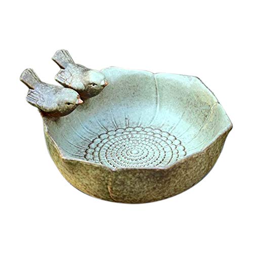 Keramik GeburtsbäDer Garten Dekor Geburts Futter Keramik Aquarium Retro Finish HäUschen von Jufjsfy