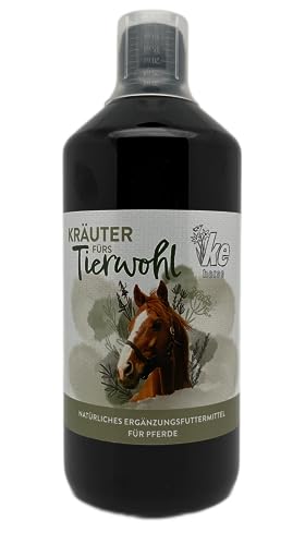 KE Horse Kräuter fürs Pferd, 50 fermentierte Bio-Kräuter, Ergänzungsfutter für Pferde, Ponys, Esel von KE