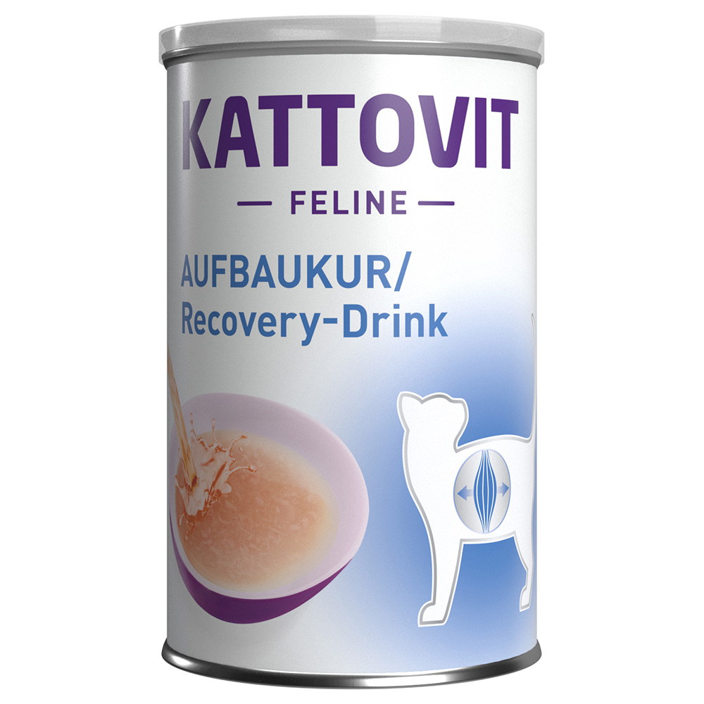 Kattovit Aufbaukur/Recovery-Drink - Sparpaket 24 x 135 ml mit Huhn von Kattovit