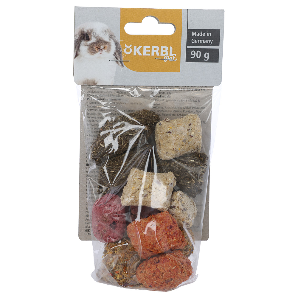Kerbl Pet Native Snacks Gourmethäppchen - Sparpaket: 3 x ca. 90 g von Kerbl Pet