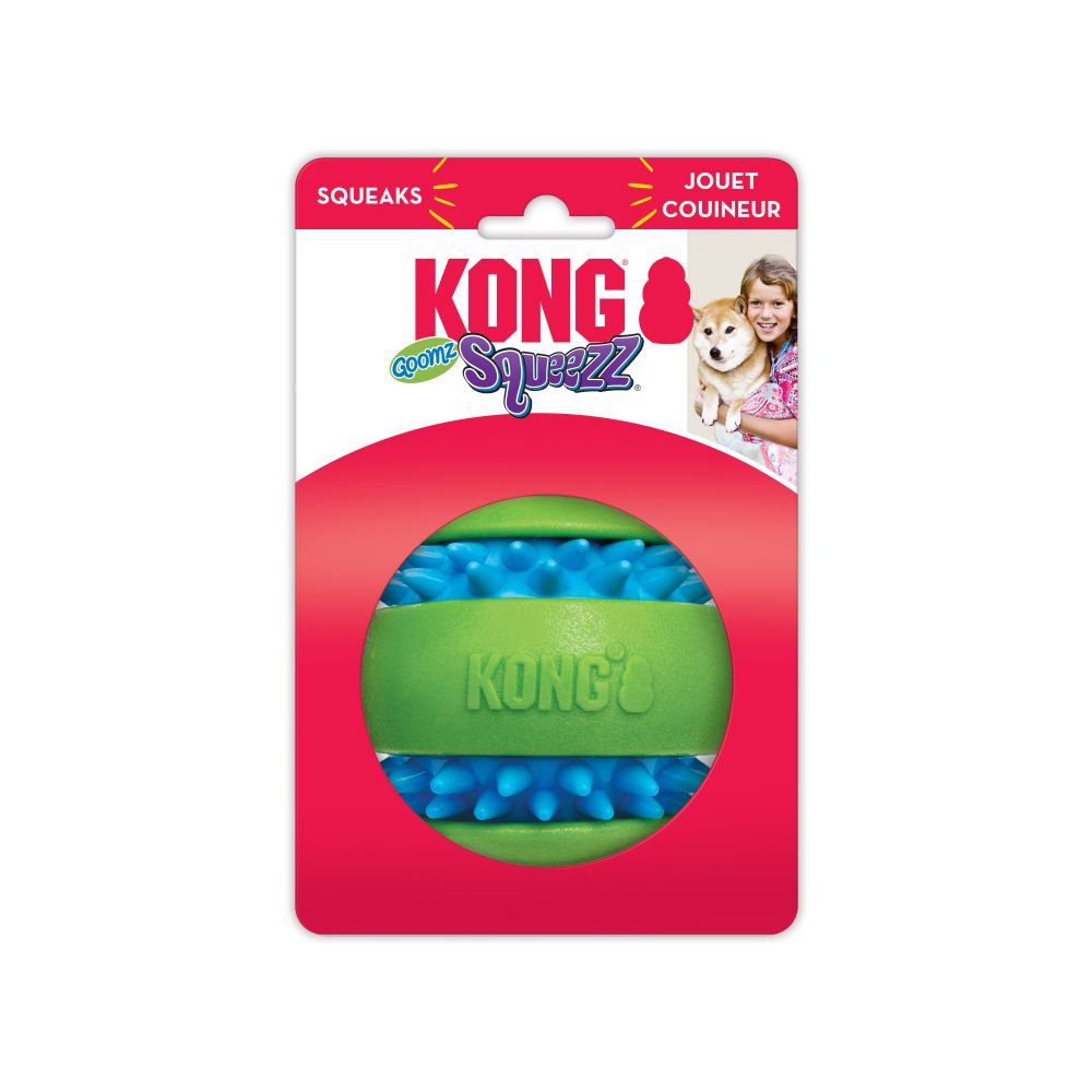 KONG Squeezz® Goomz Ball - Größe XL: Ø 9 cm von Kong
