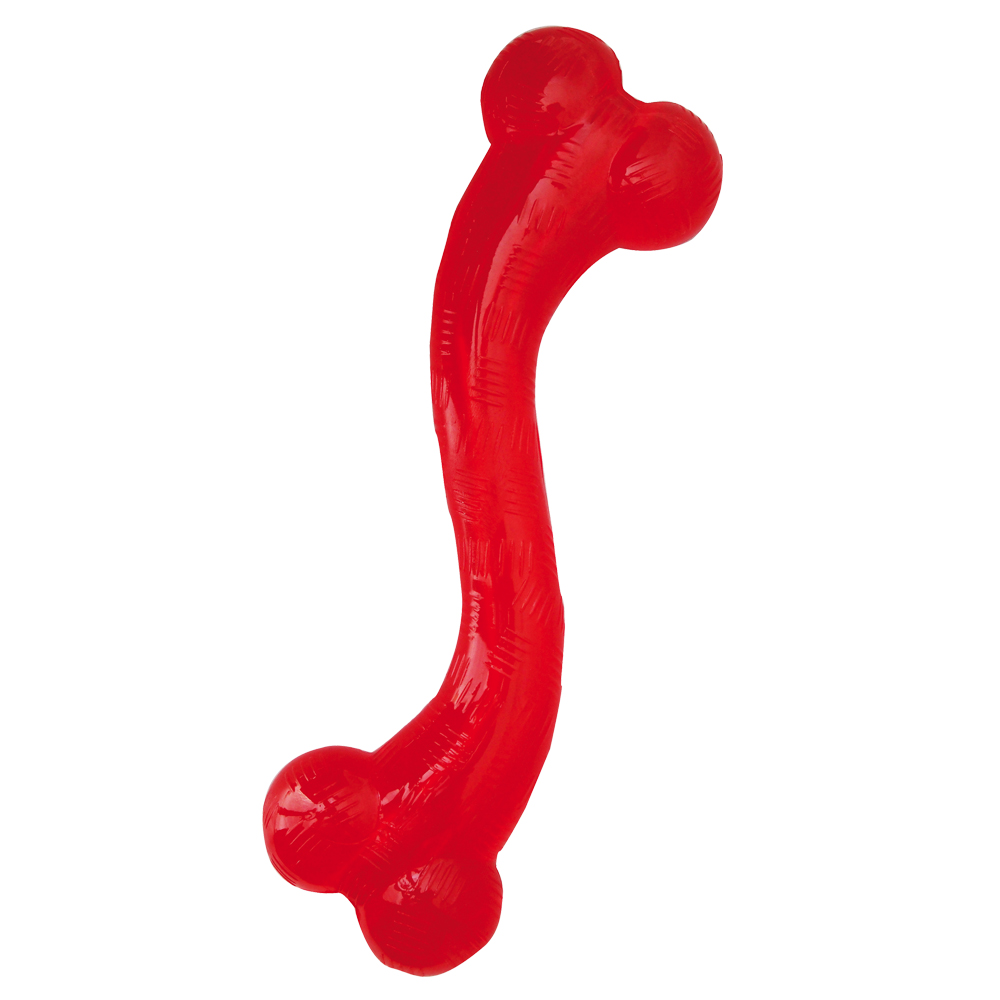 Mighty Mutts™ Tough Dog Toys Rubber S-Bone - L 32 x B 9 x H 4.5 cm von Mighty Mutts
