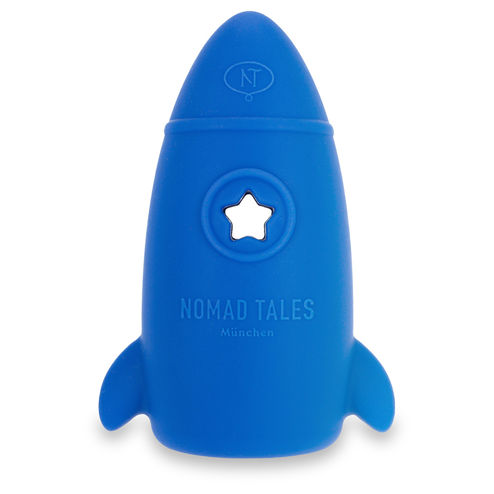 Nomad Tales Bloom Snackspielzeug Rocket - Gr. L: Ø 7 x H 14,7 cm von Nomad Tales