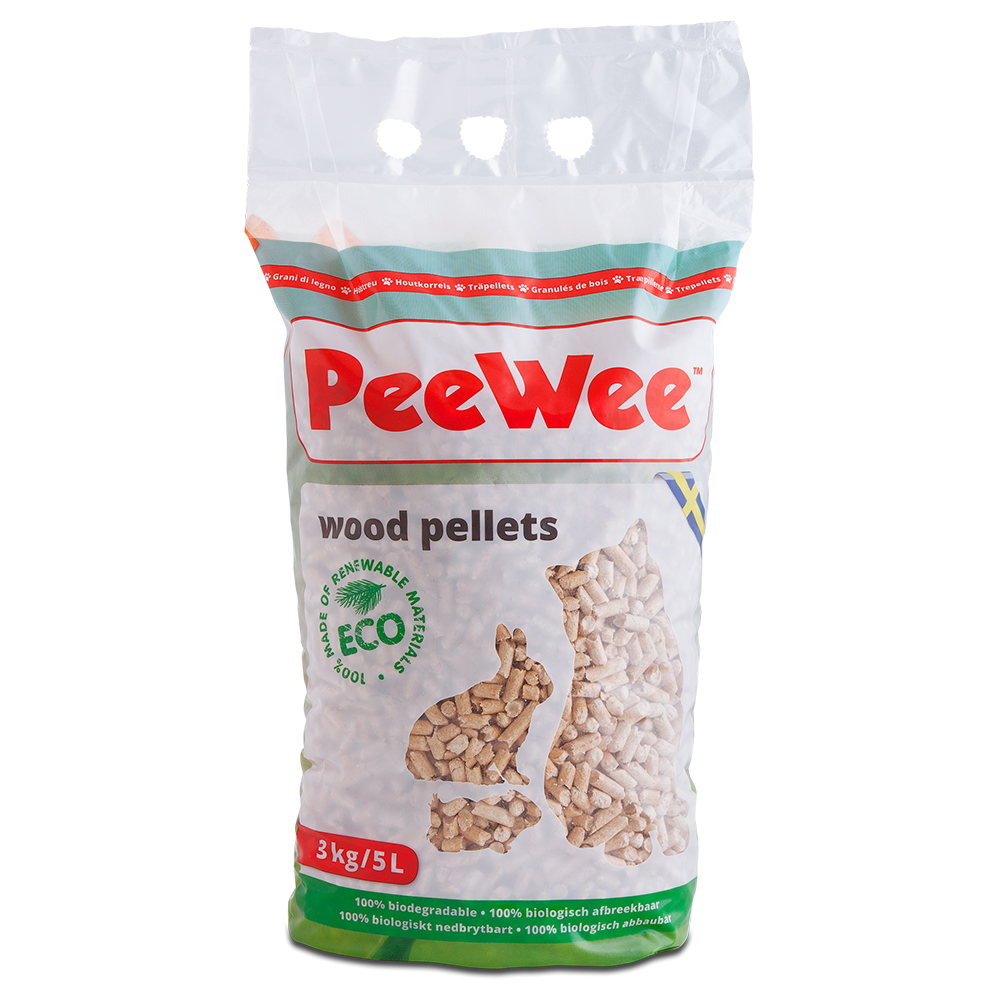 PeeWee EcoHȗs Starterspack - Holzstreu 3 kg von PeeWee