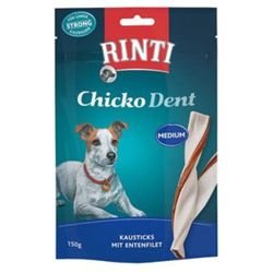 Rinti Extra Snack Chicko Dent Ente Medium | 9 x 150g Hundesnack von Rinti