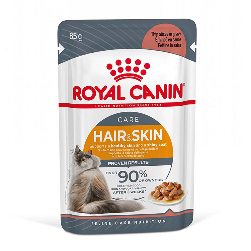 Royal Canin Hair & Skin Care in Soße - Sparpaket: 48 x 85 g von Royal Canin