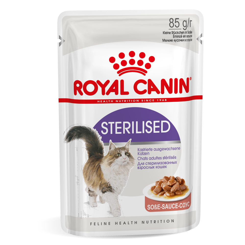 Royal Canin Sterilised in Soße - Sparpaket: 48 x 85 g von Royal Canin