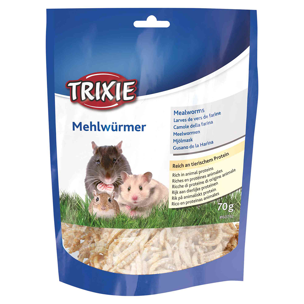 Trixie getrocknete Mehlwürmer - 2 x 70 g von TRIXIE