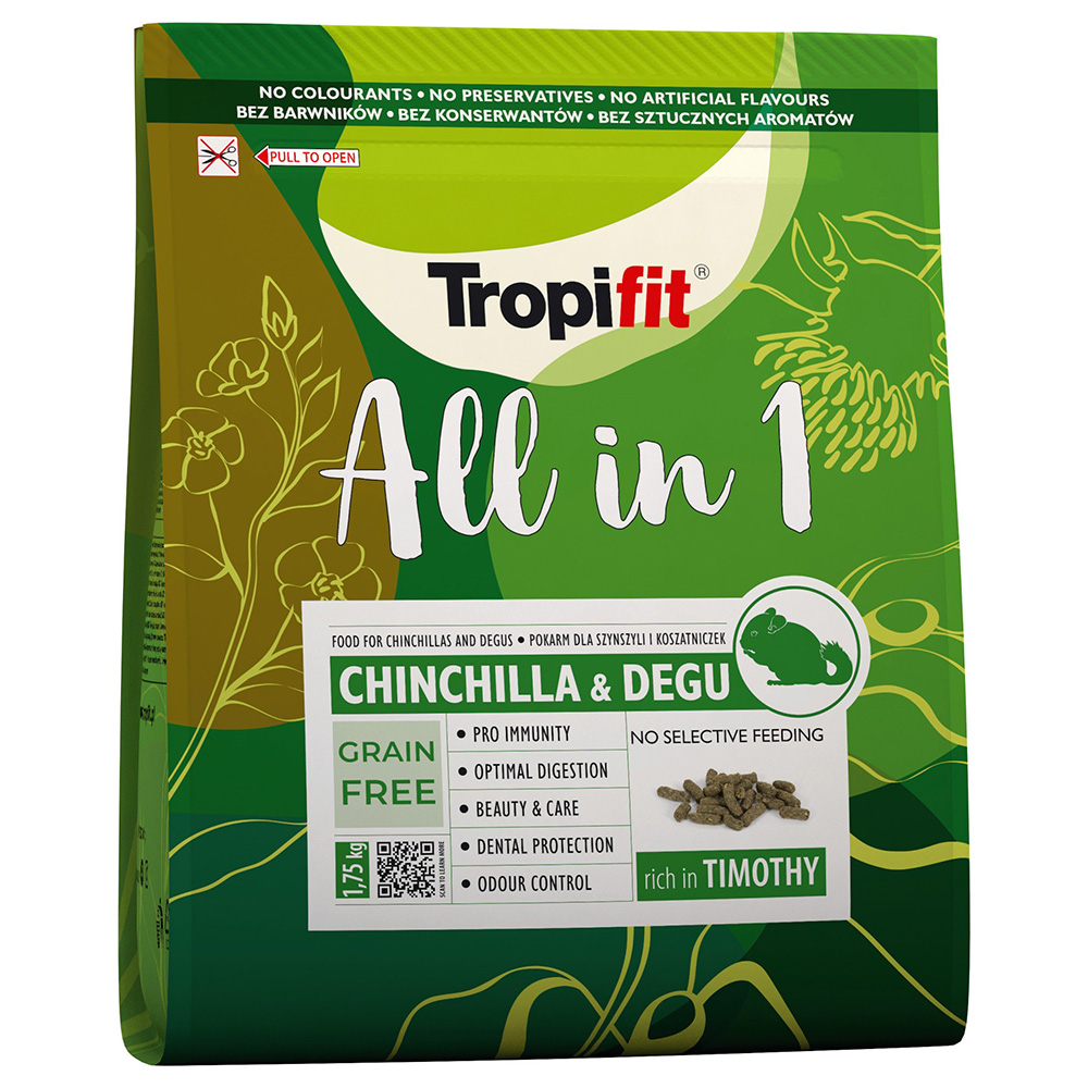 Tropifit All in 1 Chinchila & Degu - 1,75 kg von Tropifit