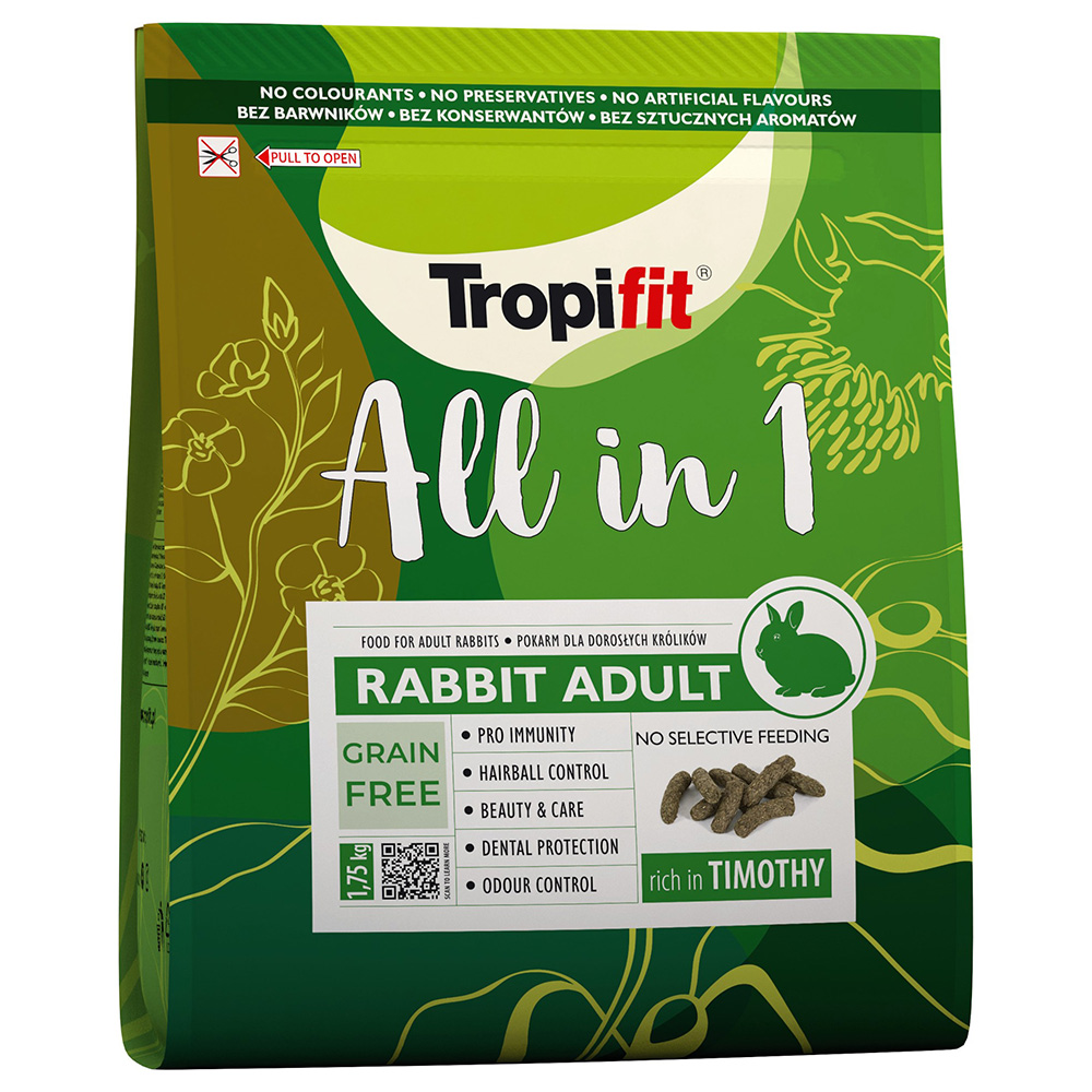 Tropifit All in 1 Rabbit Adult - 1,75 kg von Tropifit