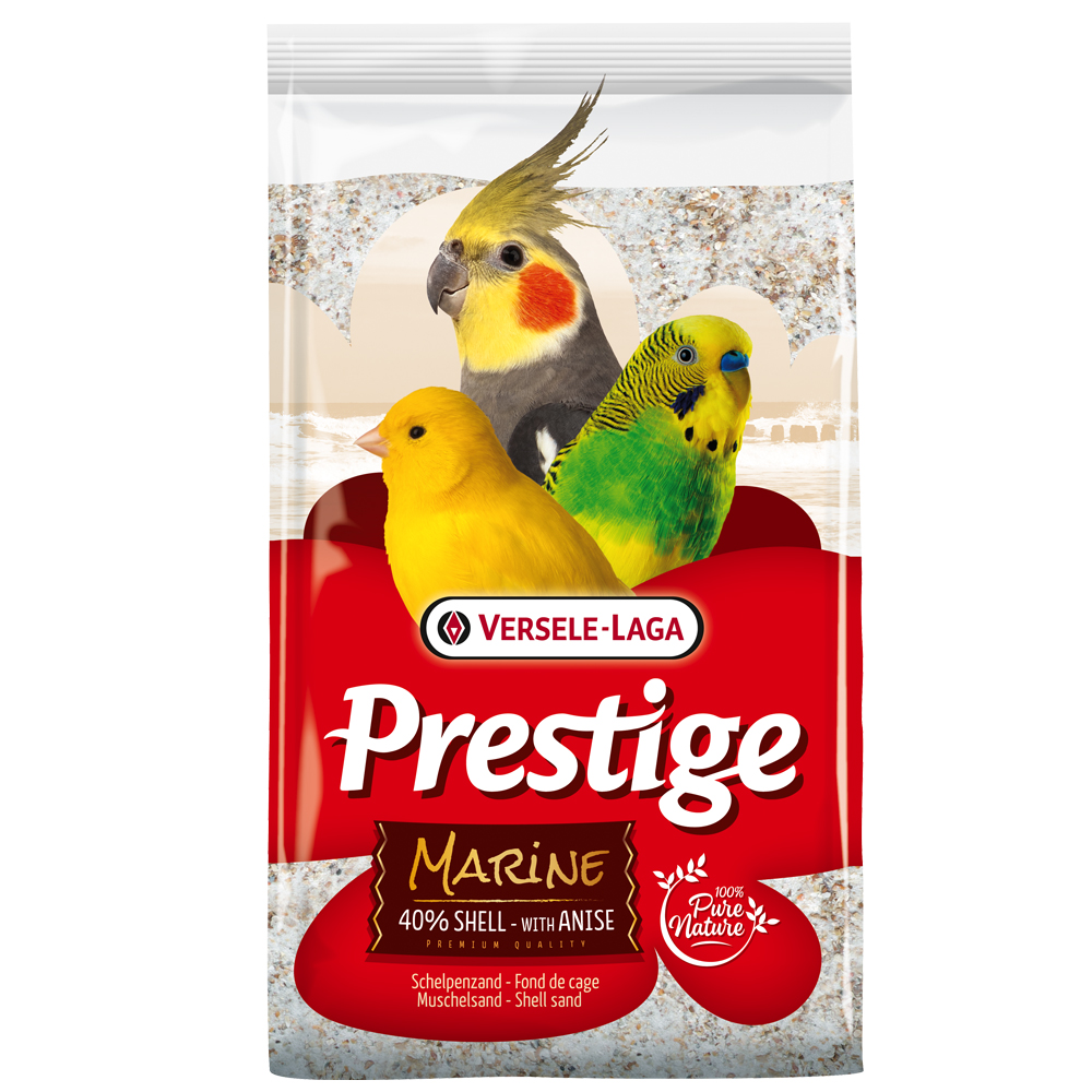 Prestige Premium Vogelsand Marine - 15 kg (3 x 5 kg) von Versele Laga