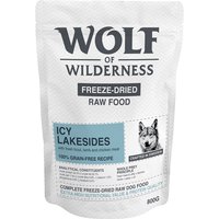 Wolf of Wilderness "Icy Lakesides" Lamm, Forelle & Huhn - 800 g von Wolf of Wilderness