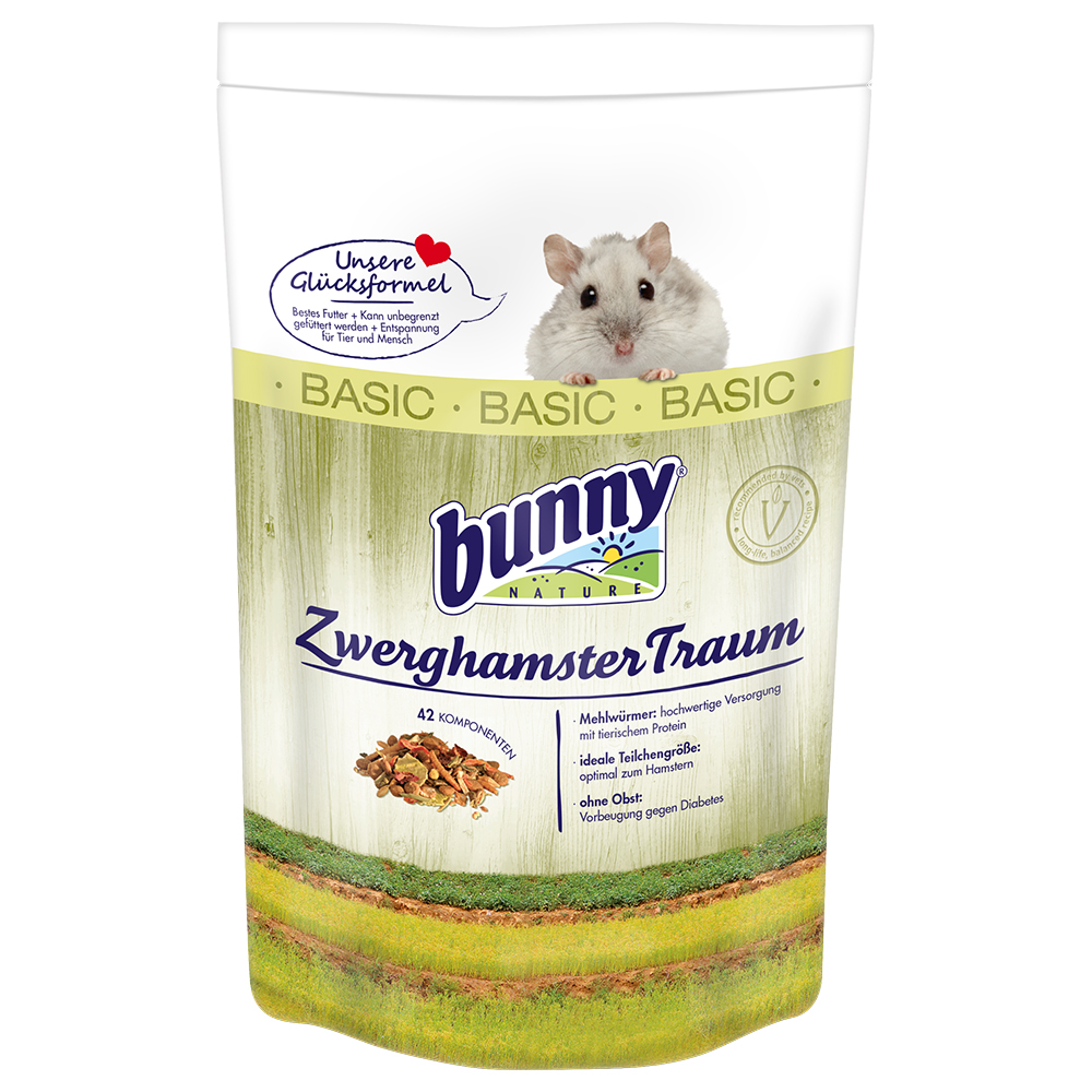 Bunny ZwerghamsterTraum BASIC - 600 g von bunnyNature