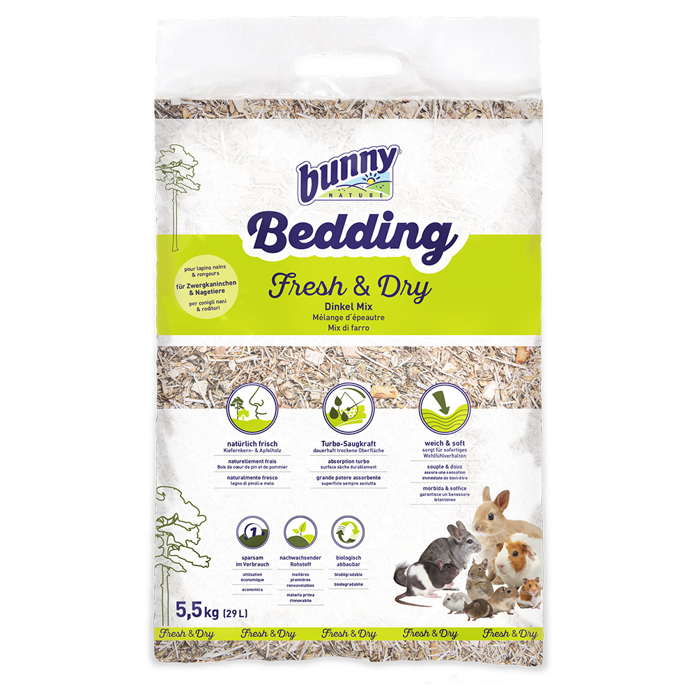 Bunny Bedding Fresh & Dry - 29 l (5,5 kg) von bunnyNature