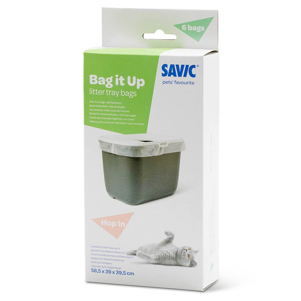 Savic Bag it Up Litter Tray Bags - Hop In (6 Stück) von savic