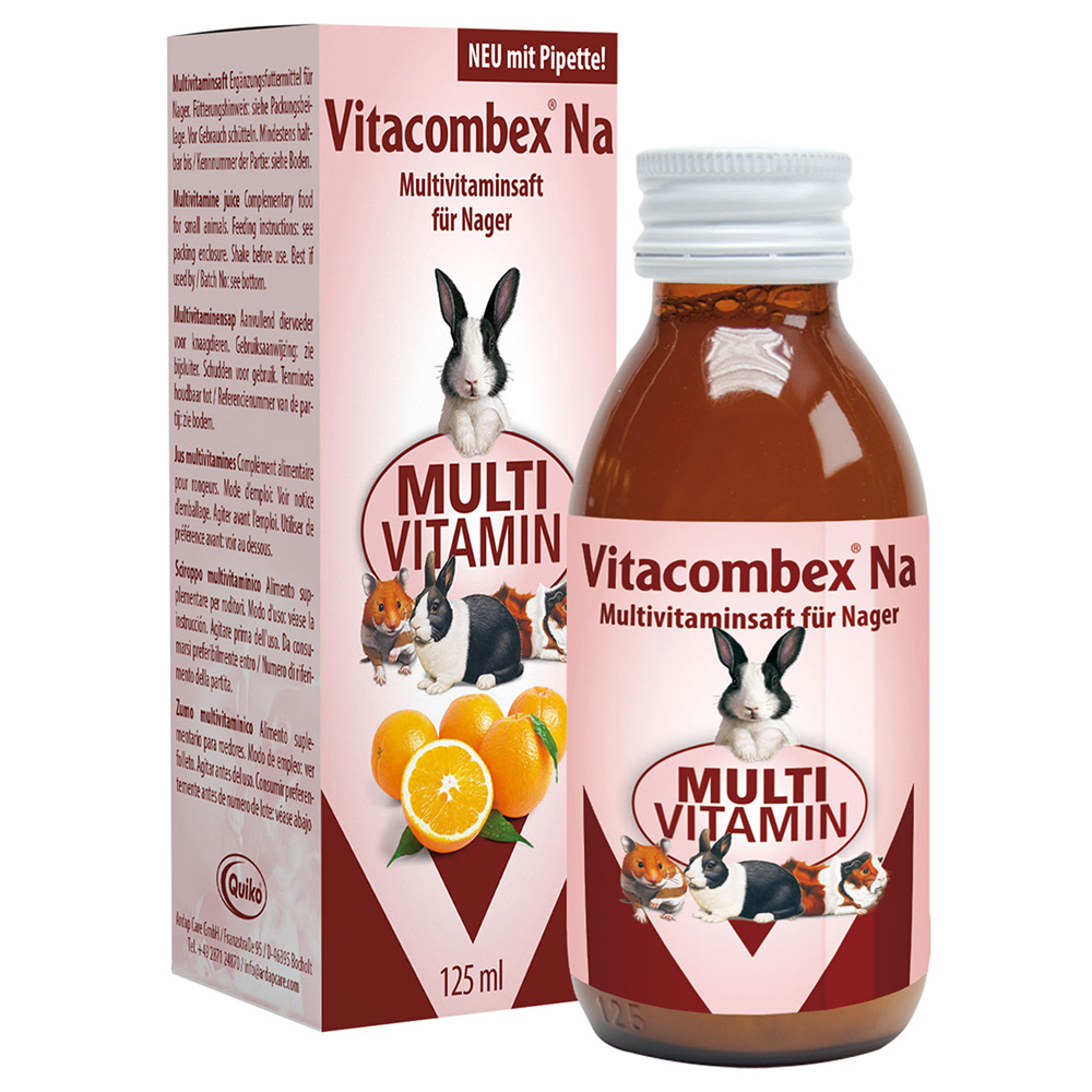 Quiko Vitacombex NA Multivitaminsaft für Nager - Sparpaket: 2 x 125 ml von zooplus