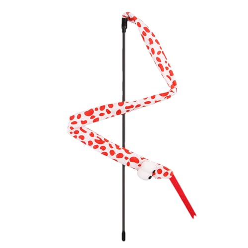 Cat Snake Wand Spielzeug, Snake Cat Wand - Snake Cat Wand Cat Wand | Indoor Sound Wand Spielzeug, Interaktives Kätzchenspielzeug für Katzenübungstraining, Teaser Stick Spielzeug von ノーブランド品