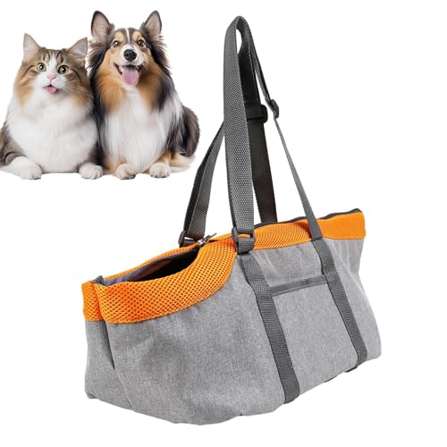 Haustier-Tragetasche für Katzen, Katzentragetasche, verstellbare Haustier-Tragetasche für Katzen, Schultertasche, Brusttasche, Haustier-Reisetasche, Katzenreise, Outdoor, Haustier-Tragetasche für von ノーブランド品