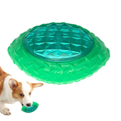 Hunde-Kauball, Hundespielzeug-Ball – Hundespielzeug, Gummi, blinkendes Spielzeug, interaktives Hundespielzeug, leuchtender, elastischer Ball für Welpen, kleine Haustiere von ノーブランド品