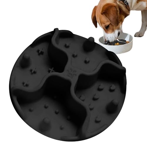 Hunde-Leckmatte für langsames Füttern, Leckmatte für Hunde | Leckmatte mit Saugnapf-Design, Hunde-Leck- und Spielmatte, wiederverwendbares Rick-Pad, Trainingsspielzeug, von ノーブランド品