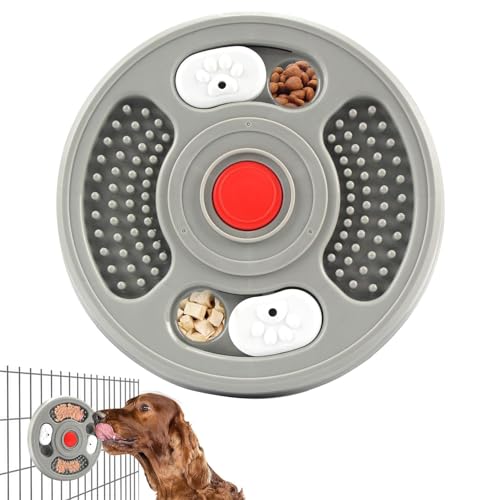 Hundefutter Puzzle, Hund Puzzle Feeder | Haustier Langsames Füttern Interaktives Spiel Puzzle, Bereichernder Geist Hundeleckerlis Puzzle Spielzeug, Multifunktionale Leckmatte für Hunde von ノーブランド品