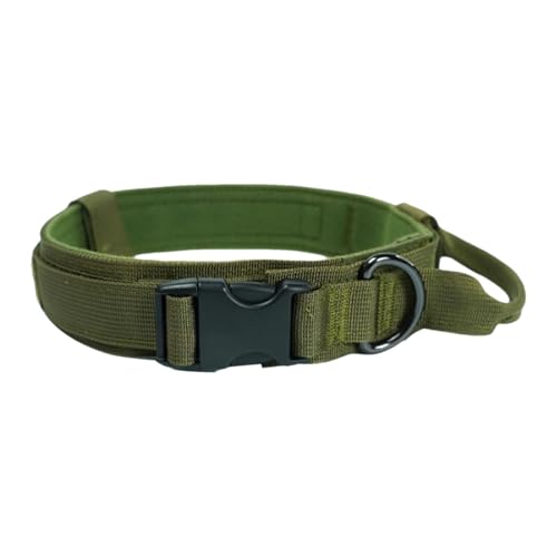 Hundehalsband, Mittelgroßes Hundehalsband - Dickes Haustierhalsband - Verstellbares Nylon Hundehalsband, Sicheres Training, Bequemes Haustierhalsband für mittelgroße und große Hunde von ノーブランド品