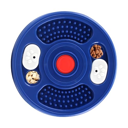 Hundepuzzle Feeder, Slow Feeder für Hunde | Interaktives Spielpuzzle für Haustier Langsames Füttern | Bereichernder Geist Hundeleckerlis Puzzle Spielzeug, Multifunktionale Leckmatte für Hunde von ノーブランド品