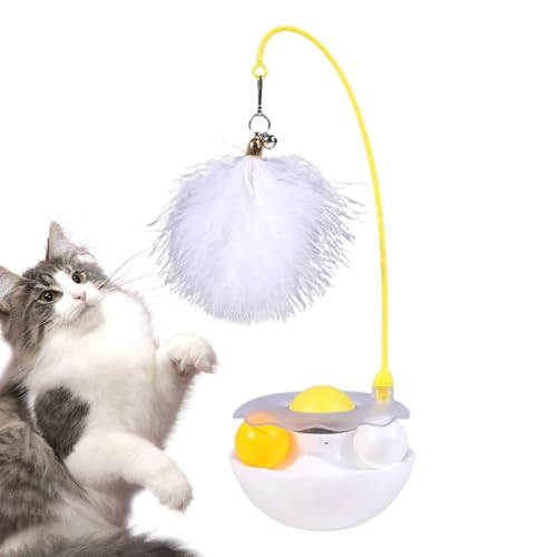 Katzenball Spielzeug, Katze Trackball, Haustier Spielzeug Übungsball, Interaktives Katzenspielzeug Trackball, Kätzchen Spielzeug, Indoor Katze für Kätzchen von ノーブランド品