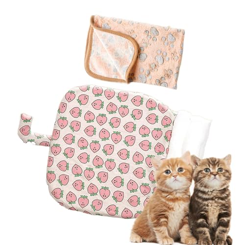 Katzenschlafsack, Haustierschlafsack | Kätzchenbett Winter Katze, Winter Katzenbett Warmes Katzenbett, Katzennest Bett Kaschmir Katzentasche, Katzenschlafbett, Hundeschlafsack, Haustierbedarf von ノーブランド品