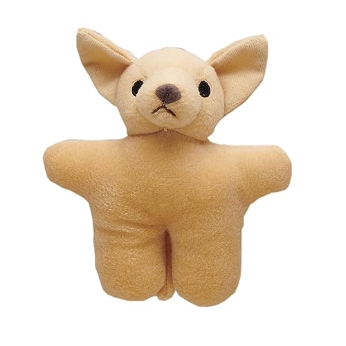 ポップサンド POP Sandspielzeug Kinder Kamukamu Hund Chihuahua Plüsch Hund Kauspielzeug mit Pfeife BONBI ALCON von ポップサンド